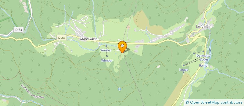 localisation de l'entreprise CIMES ET SENTIERS  LE VALTIN