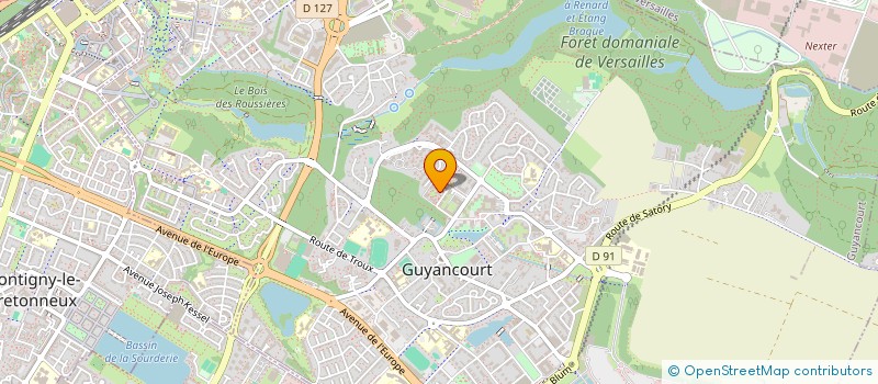 localisation de l'entreprise CIMES FORMATION  GUYANCOURT