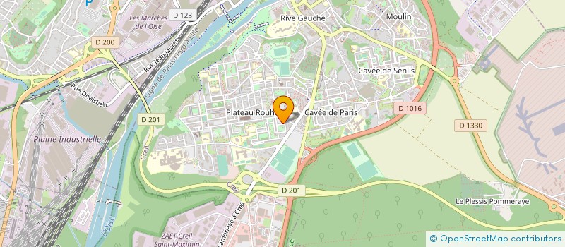 localisation de l'entreprise CIMES POSES SERVICES à CREIL
