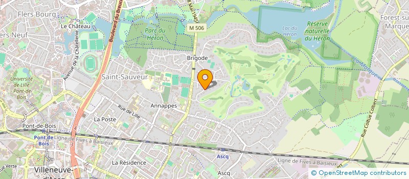 localisation de l'entreprise CIMIAL I à VILLENEUVE-D'ASCQ