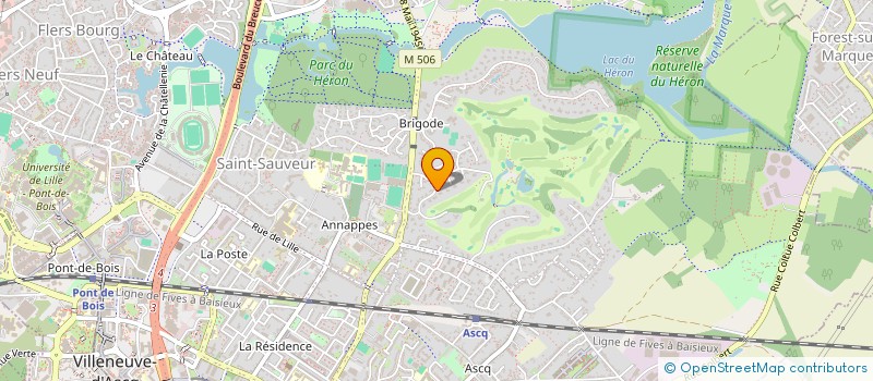 localisation de l'entreprise CIMIAL II à VILLENEUVE-D'ASCQ