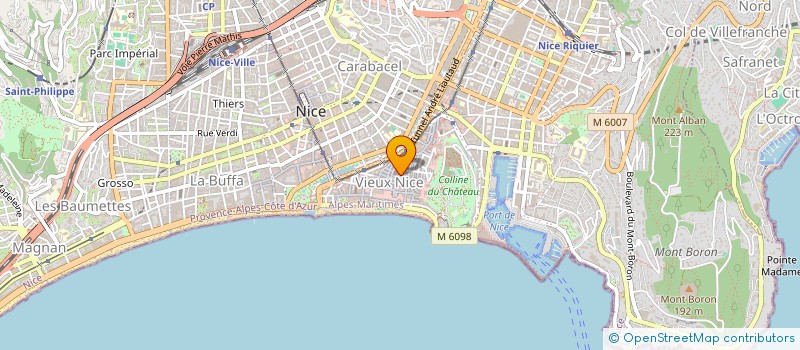 localisation de l'entreprise CIMIANS à NICE