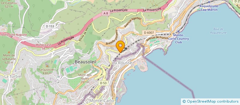 localisation de l'entreprise CIMIEZ  BEAUSOLEIL