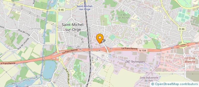 localisation de l'entreprise CIMLA à SAINT-MICHEL-SUR-ORGE