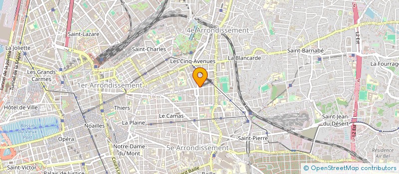 localisation de l'entreprise CIMM à MARSEILLE