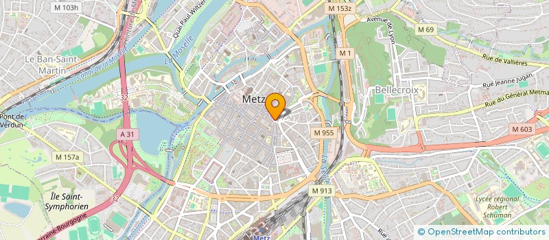 localisation de l'entreprise CIMMEST  METZ