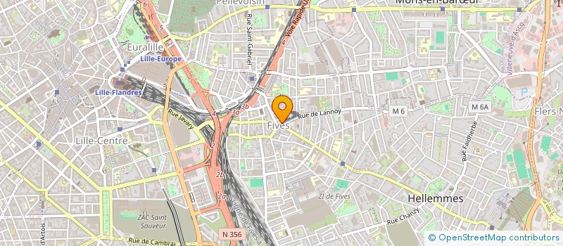 localisation de l'entreprise CIMMOVI  LILLE
