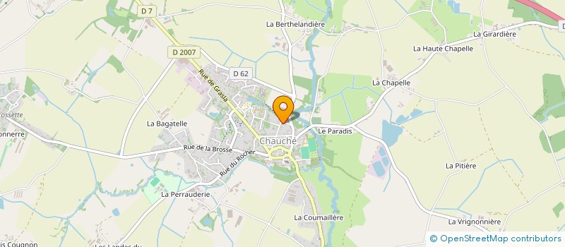 localisation de l'entreprise CIMODOR à ESSARTS-EN-BOCAGE