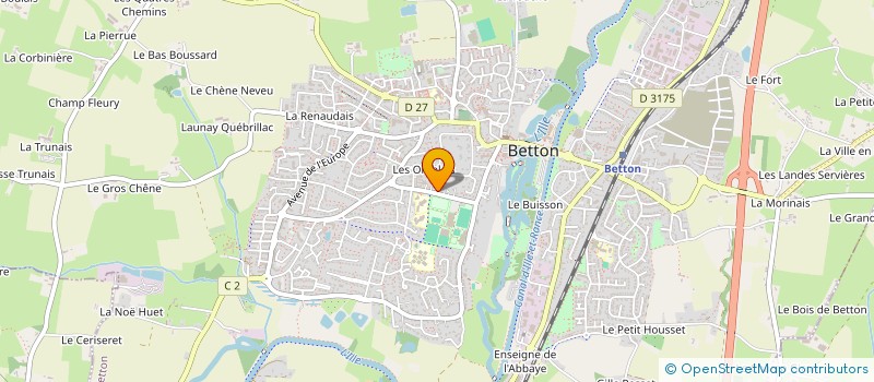 localisation de l'entreprise CIMONE  BETTON