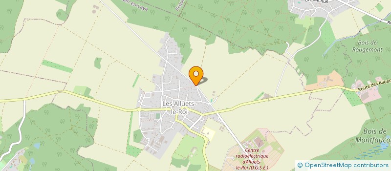 localisation de l'entreprise CIMP CO  LES ALLUETS-LE-ROI