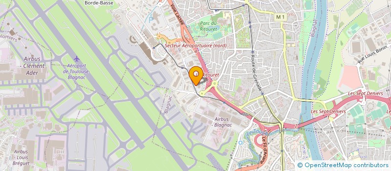 localisation de l'entreprise CIMPA à COLOMIERS
