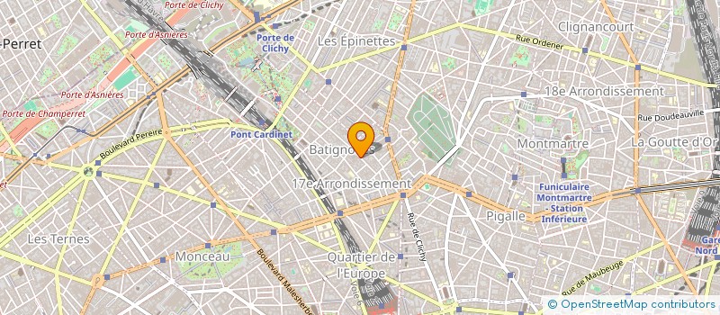 localisation de l'entreprise CIMPAL à PARIS