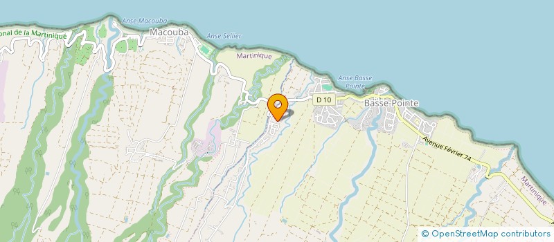 localisation de l'entreprise CIMRAM  BASSE POINTE