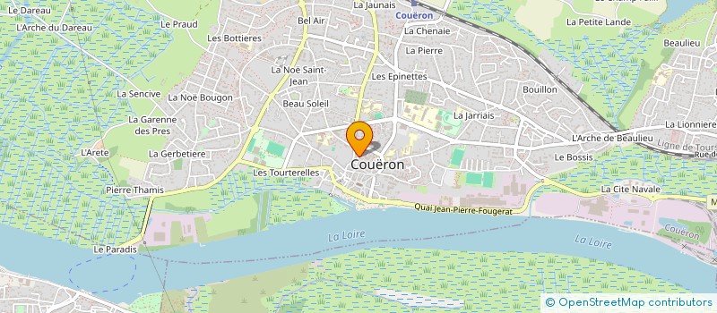 localisation de l'entreprise CIMS à COUERON