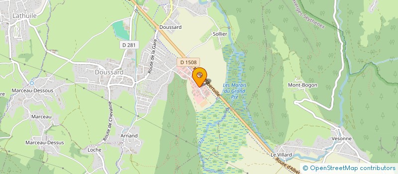 localisation de l'entreprise CIMSIDE  SAINT-FERREOL