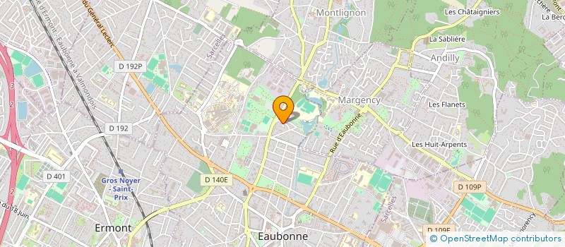 localisation de l'entreprise CIMUNE à EAUBONNE
