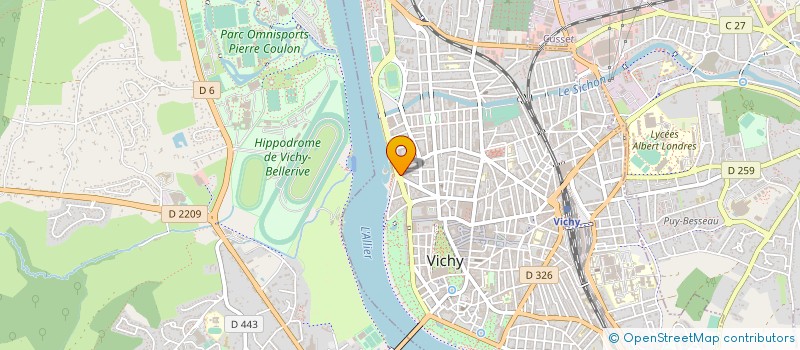 localisation de l'entreprise CIMVI à VICHY