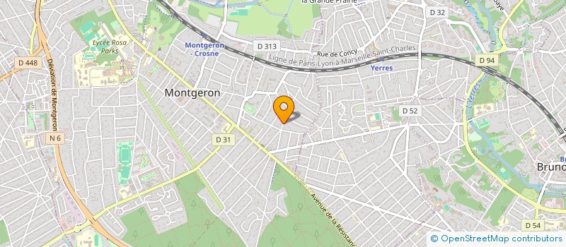 localisation de l'entreprise CIMVYT à MONTGERON