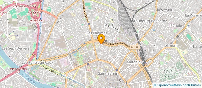 localisation de l'entreprise CIN CYPR à TOULOUSE