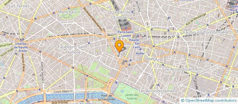 localisation de l'entreprise CINA  PARIS