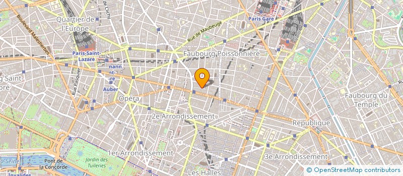 localisation de l'entreprise CINABRE ART DE VIVRE  PARIS