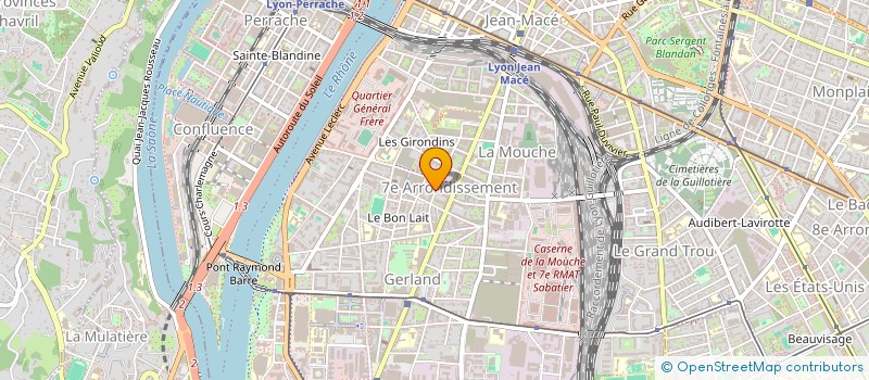 localisation de l'entreprise CINALTA  LYON