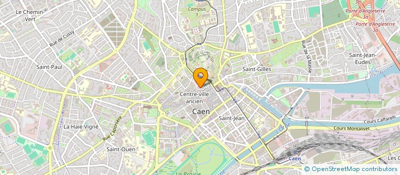 localisation de l'entreprise CINAM à CAEN