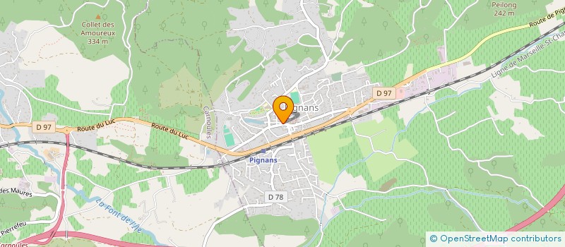 localisation de l'entreprise CINAR à PIGNANS