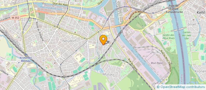 localisation de l'entreprise CINAR ALIMENTATION à STRASBOURG