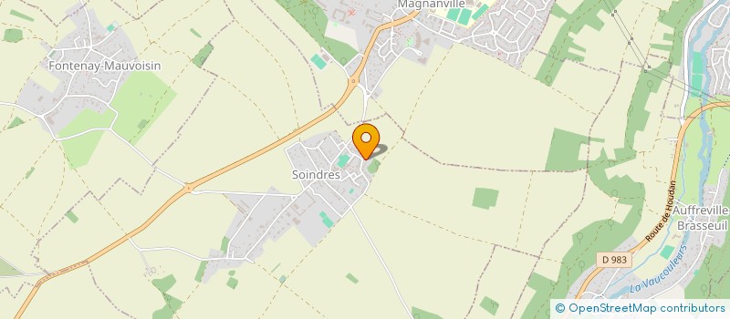 localisation de l'entreprise CINAR BATIMENT IDF  SOINDRES