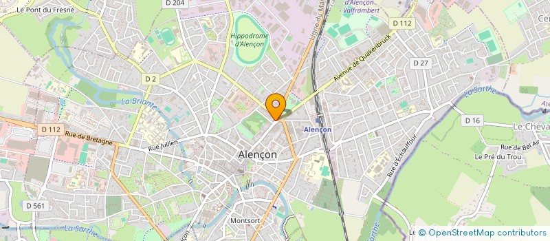 localisation de l'entreprise CINAR RESTAURANT à ALENCON