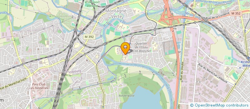 localisation de l'entreprise CINAR TRAVAUX à STRASBOURG