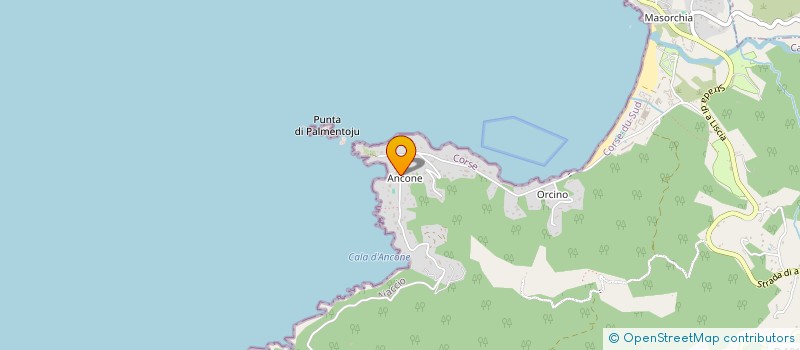 localisation de l'entreprise CINARCA ALIMENTATION SERVICES à CALCATOGGIO