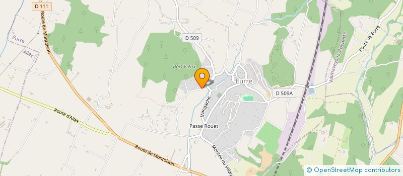 localisation de l'entreprise CINCADISHATZ  EURRE