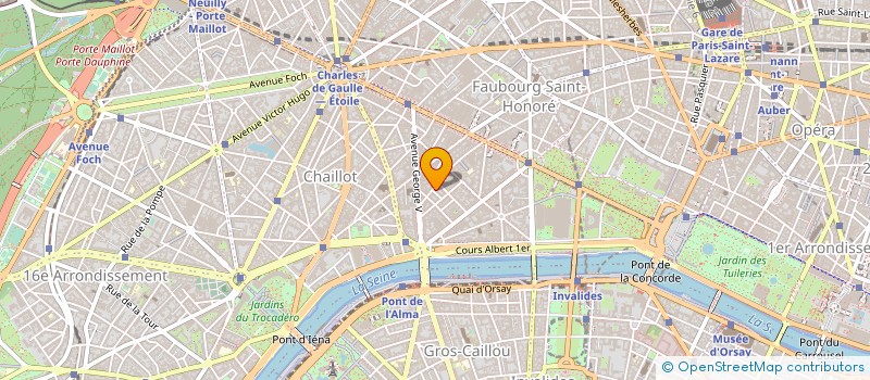 localisation de l'entreprise CINDERELLA à PARIS