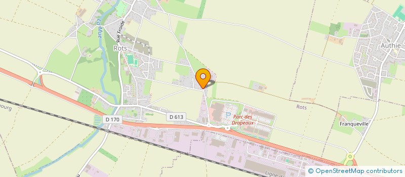 localisation de l'entreprise CINDRIC NEGO SARL  ROTS