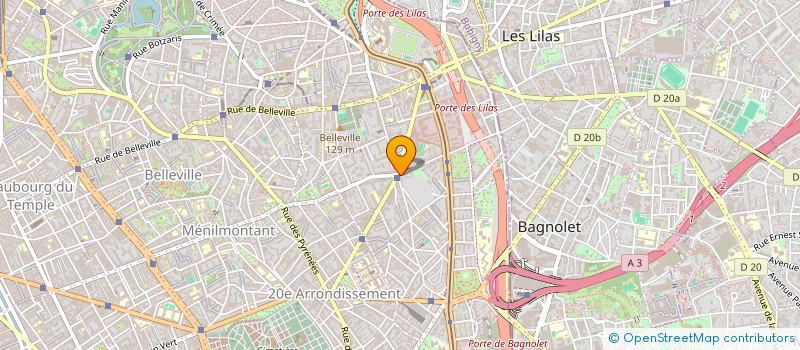 localisation de l'entreprise CINDY  PARIS