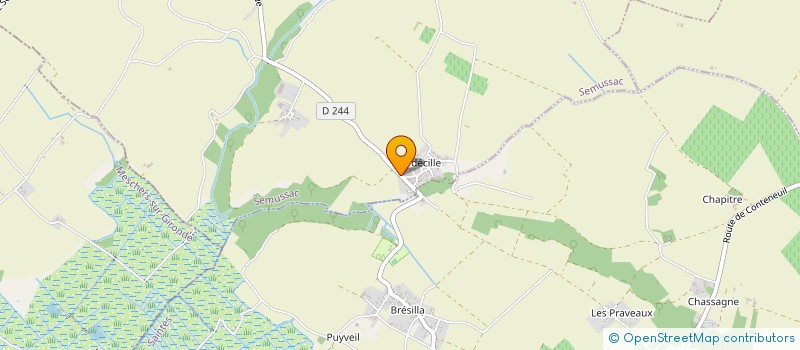 localisation de l'entreprise CINDY FAVRE  SEMUSSAC