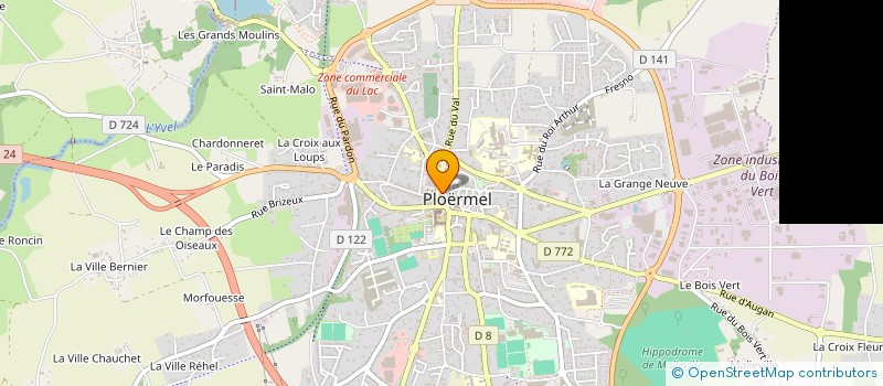 localisation de l'entreprise CINDY TAMIC à PLOERMEL