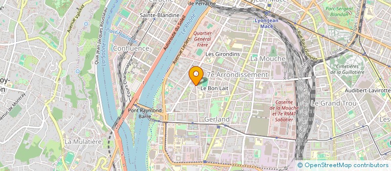 localisation de l'entreprise CINE 2 J  LYON