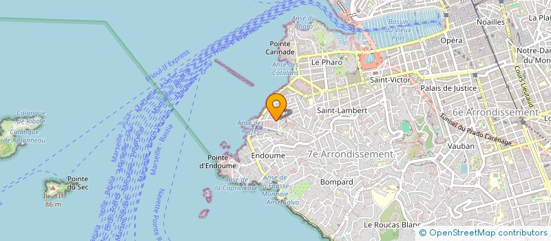 localisation de l'entreprise CINE à MARSEILLE