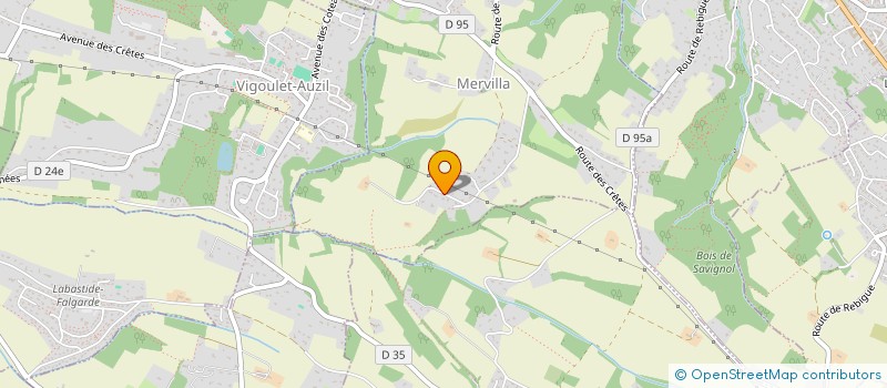 localisation de l'entreprise CINE BEBE 3D  MERVILLA