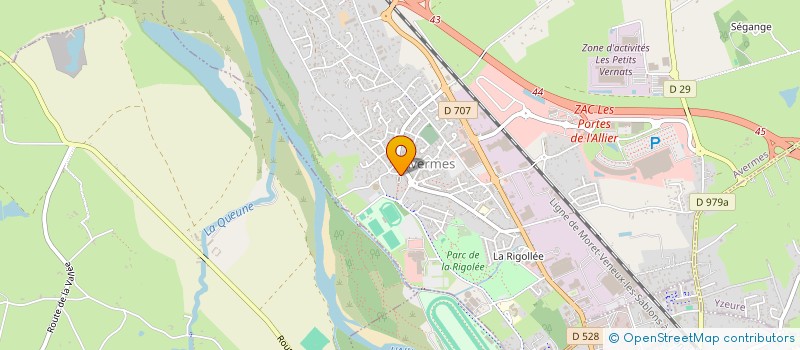 localisation de l'entreprise CINE BOCAGE à AVERMES