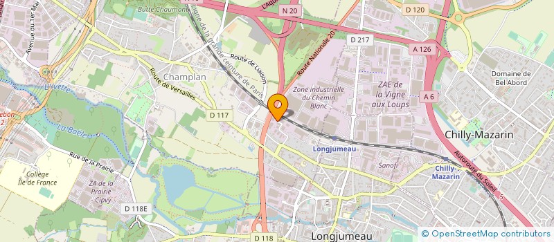 localisation de l'entreprise CINE CASCADES INTERNATIONAL  CHAMPLAN