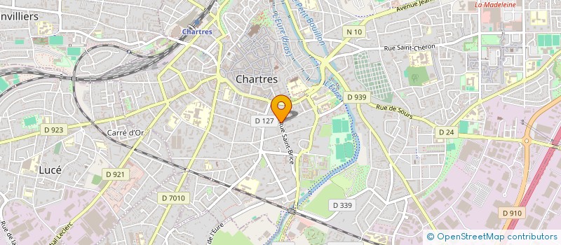 localisation de l'entreprise CINE-CLAP à CHARTRES