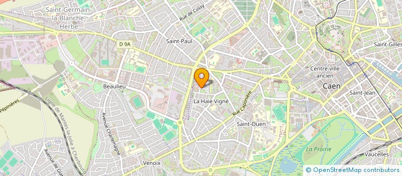 localisation de l'entreprise CINE CLUB DE CAEN à CAEN