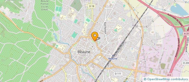 localisation de l'entreprise CINE CLUB DES ATELIERS à BEAUNE