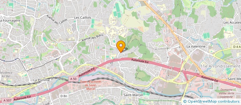 localisation de l'entreprise CINE CLUB ET SPECTACLES PHOCEENS  MARSEILLE