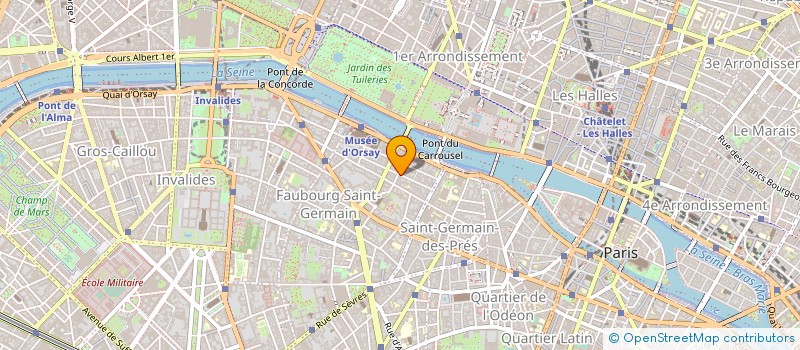 localisation de l'entreprise CINE D'HIER à PARIS