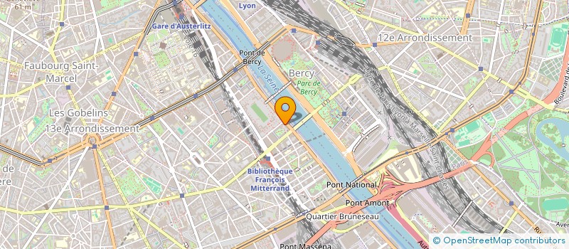 localisation de l'entreprise CINE DEVELOPPEMENT  PARIS